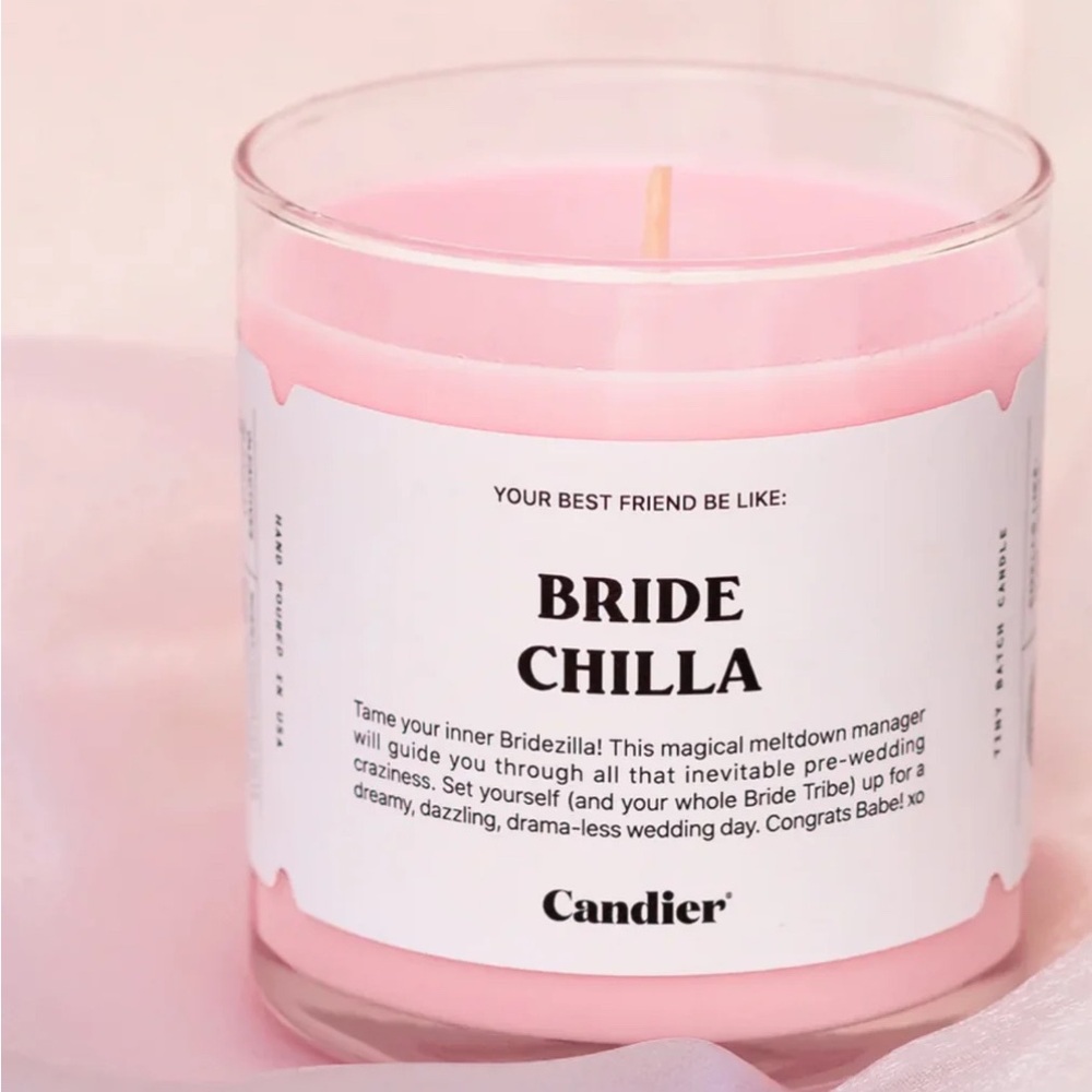 CANDIER NWT BRIDE CHILLA Soy Candle